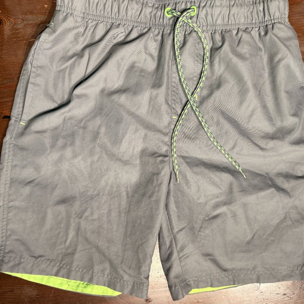 Mens Grey Swim Bottoms Size 28-30